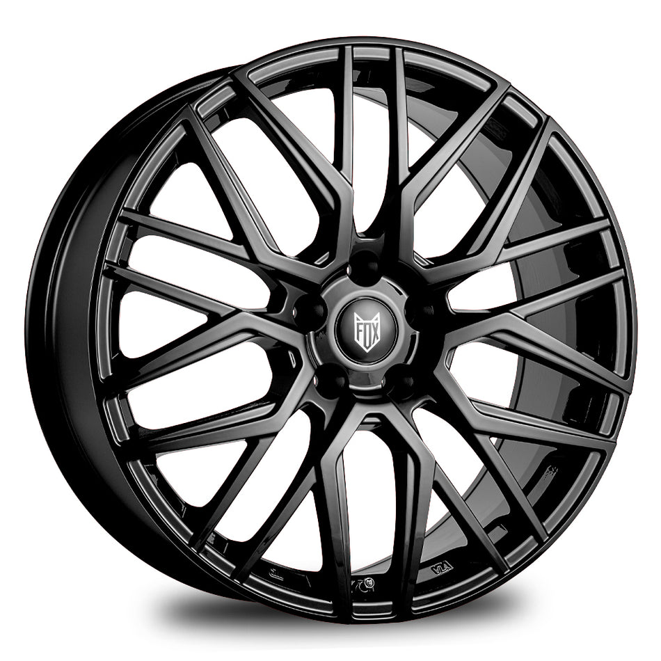 FOX BMA 18x8 ET42 5x112 Gloss Black