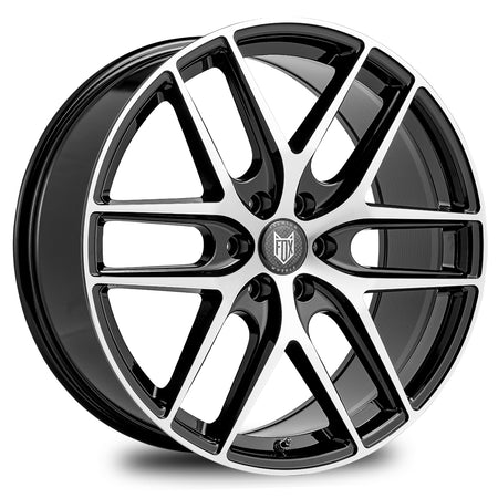 FOX WX3 20x8.5 ET40 6x120 Black Polish