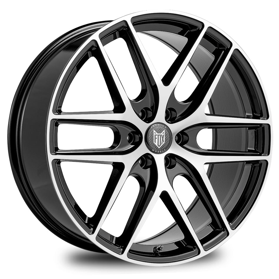 FOX WX3 18x8 ET45 6x120 Black Polish