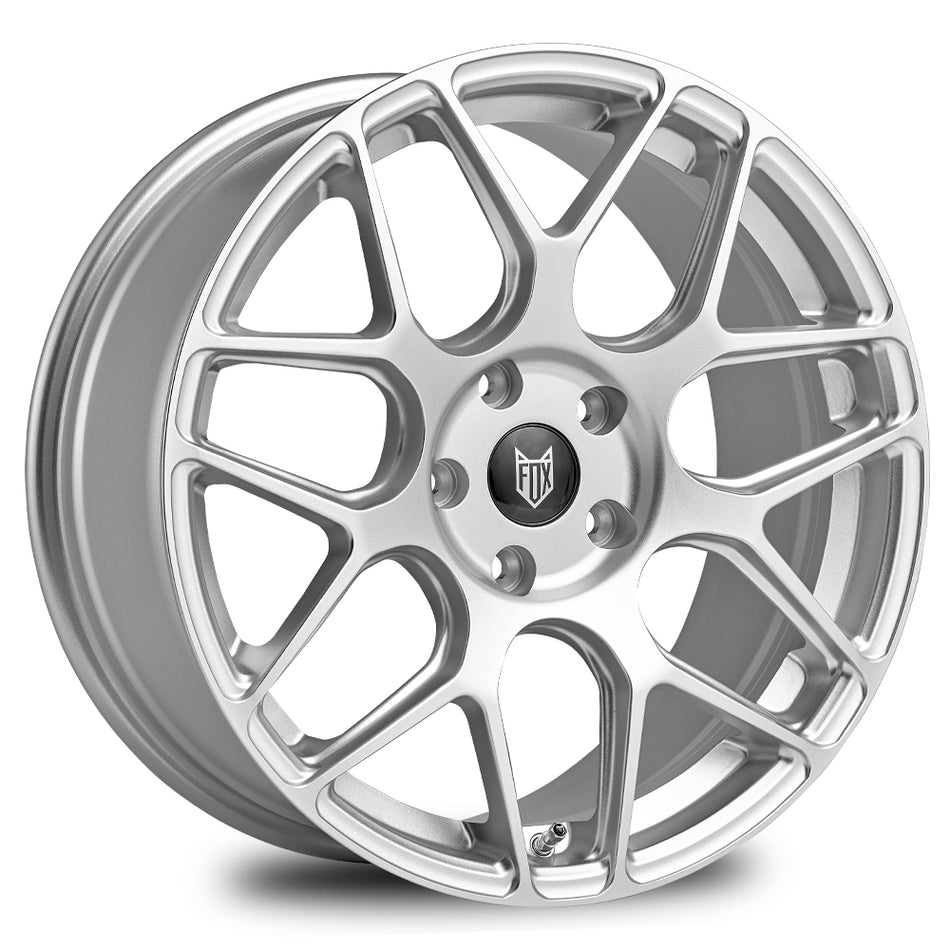 FOX PF3 18x8 ET40 5x100 Satin Silver