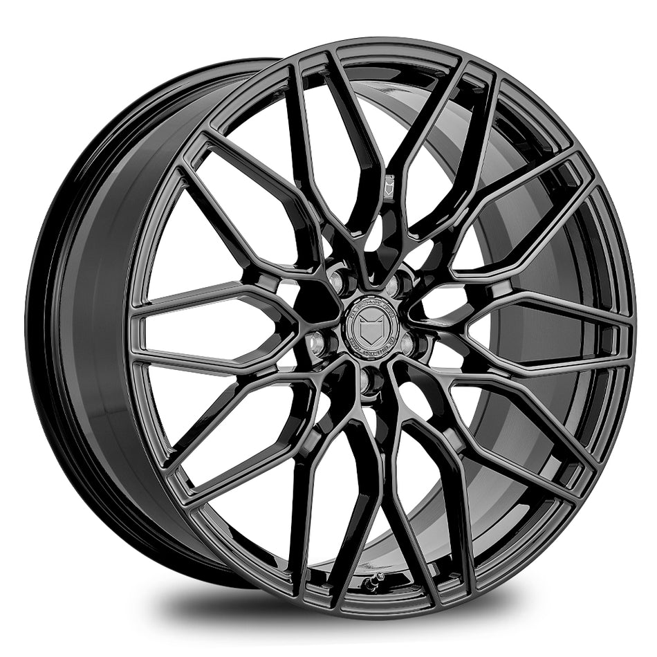 FOX FG9 19x8 ET45 5x112 Gloss Black