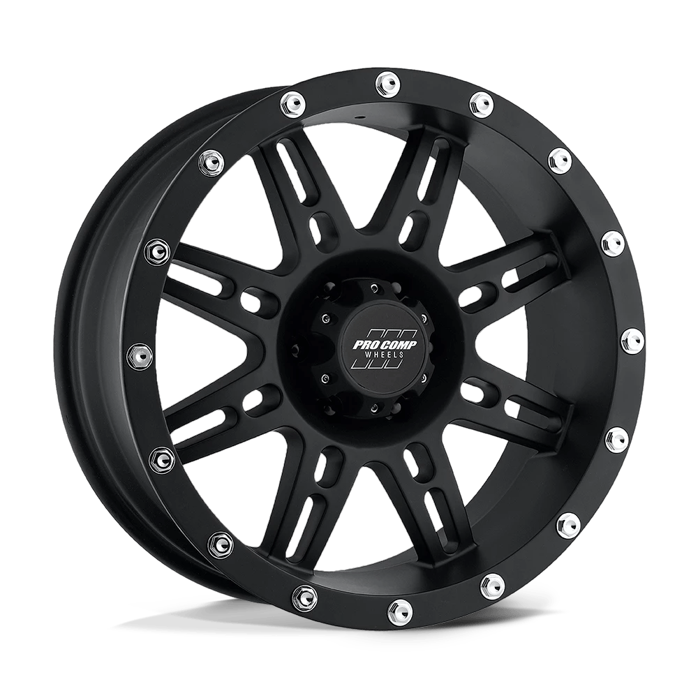 Pro Comp Alloys PA31 STRYKER 17x9 ET-6 8x170 Flat Black