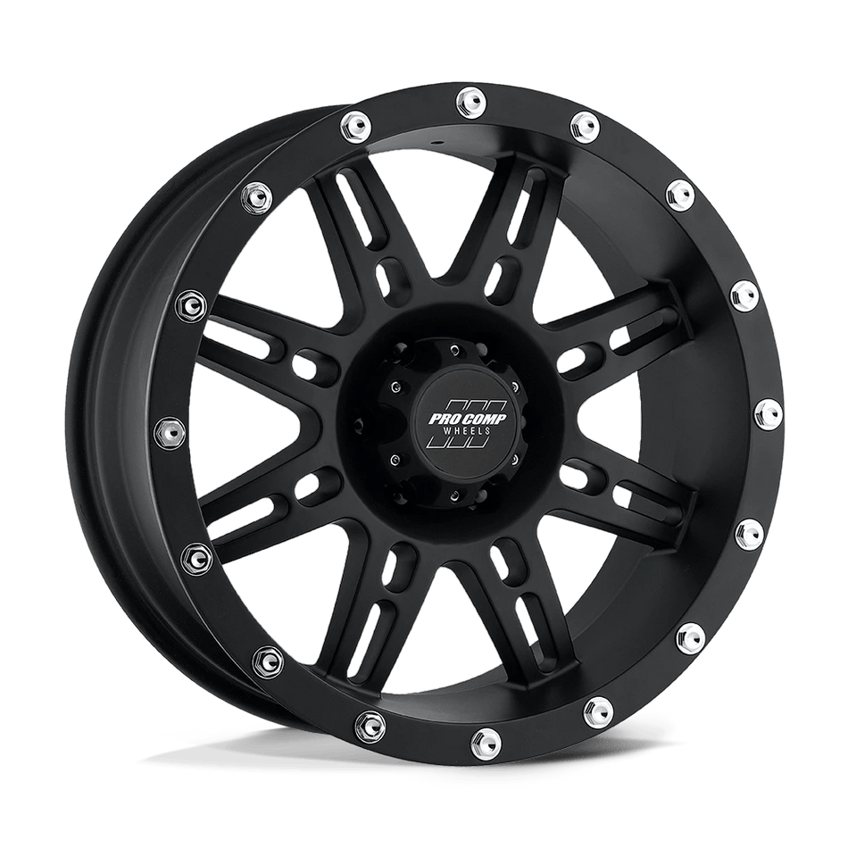 Pro Comp Alloys PA31 STRYKER 17x9 ET-6 8x165.1 Flat Black