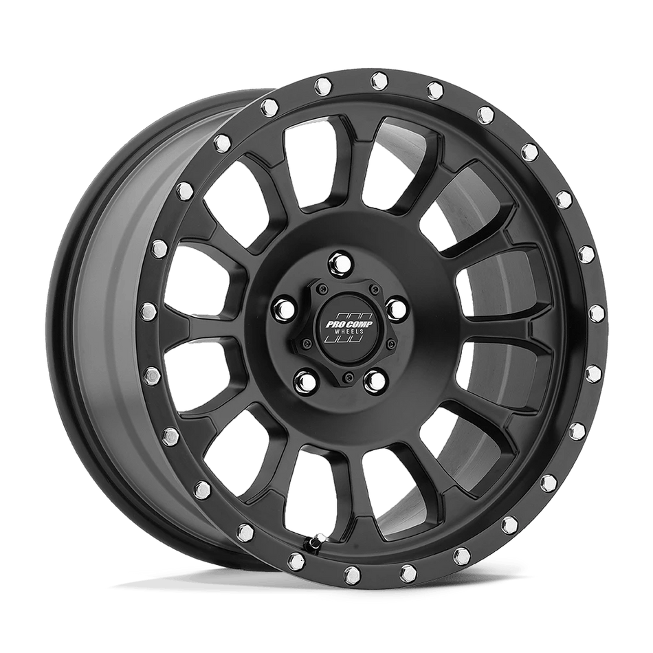 Pro Comp Alloys PA34 ROCKWELL 18x9 ET0 8x165.1 Satin Black