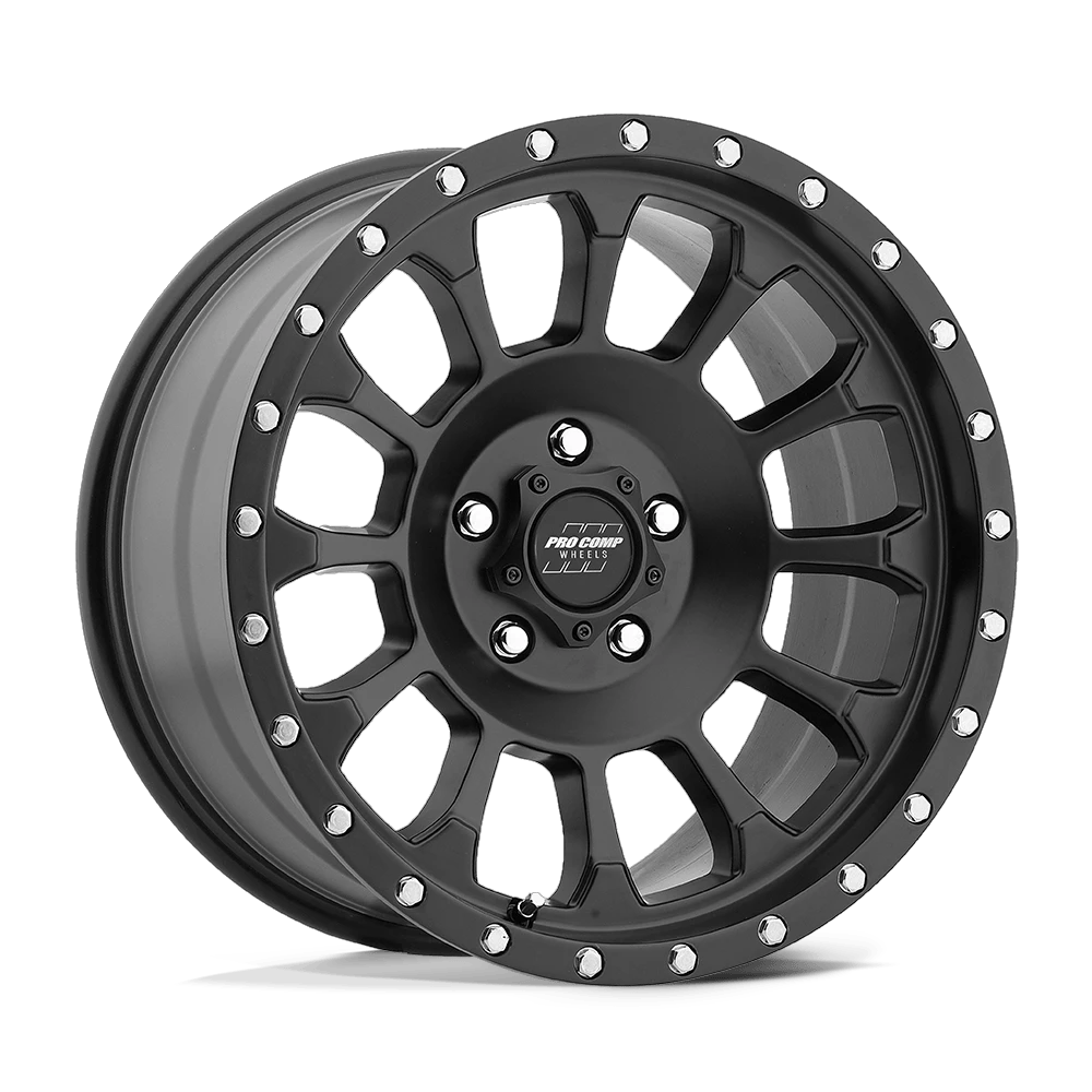 Pro Comp Alloys PA34 ROCKWELL 20x9 ET0 6x139.7 Satin Black