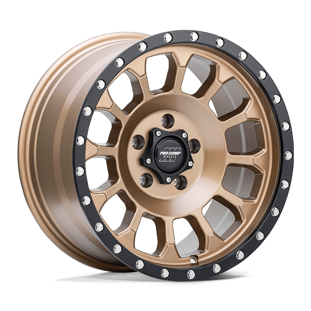 Pro Comp Alloys PA34 ROCKWELL 17x8.5 ET0 6x135 Matte Bronze w/ Black Lip