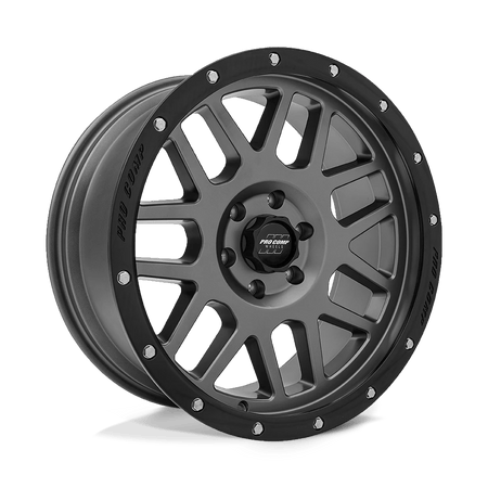 Pro Comp Alloys PA40 VERTIGO 20x9 ET-12 6x135 Dark Gray w/ Black Lip