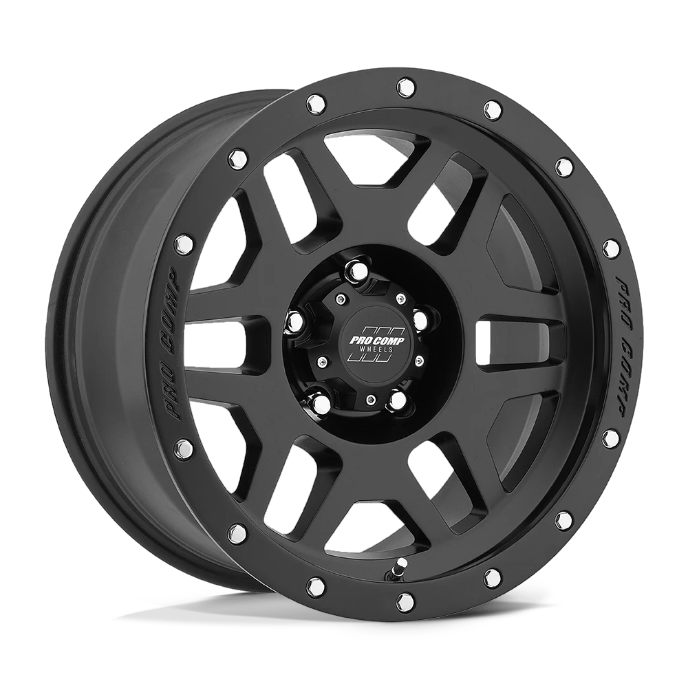 Pro Comp Alloys PA41 PHASER 17x9 ET-6 5x127 Satin Black