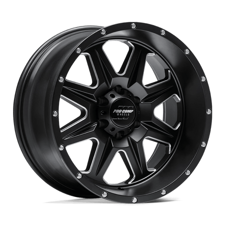 Pro Comp Alloys PA63 RECON 20x10 ET-18 6x139.7 Satin Black Milled