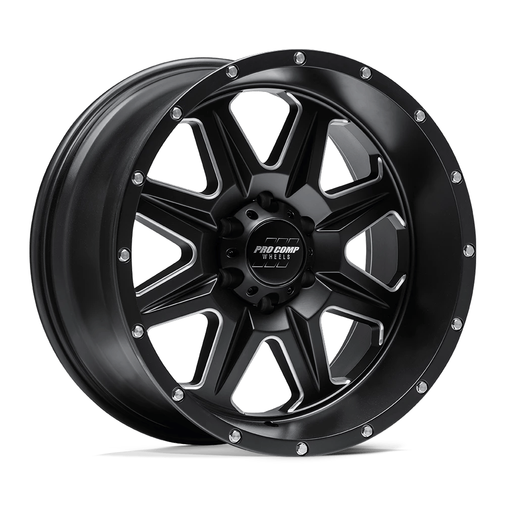 Pro Comp Alloys PA63 RECON 20x10 ET-18 5x139.7 Satin Black Milled