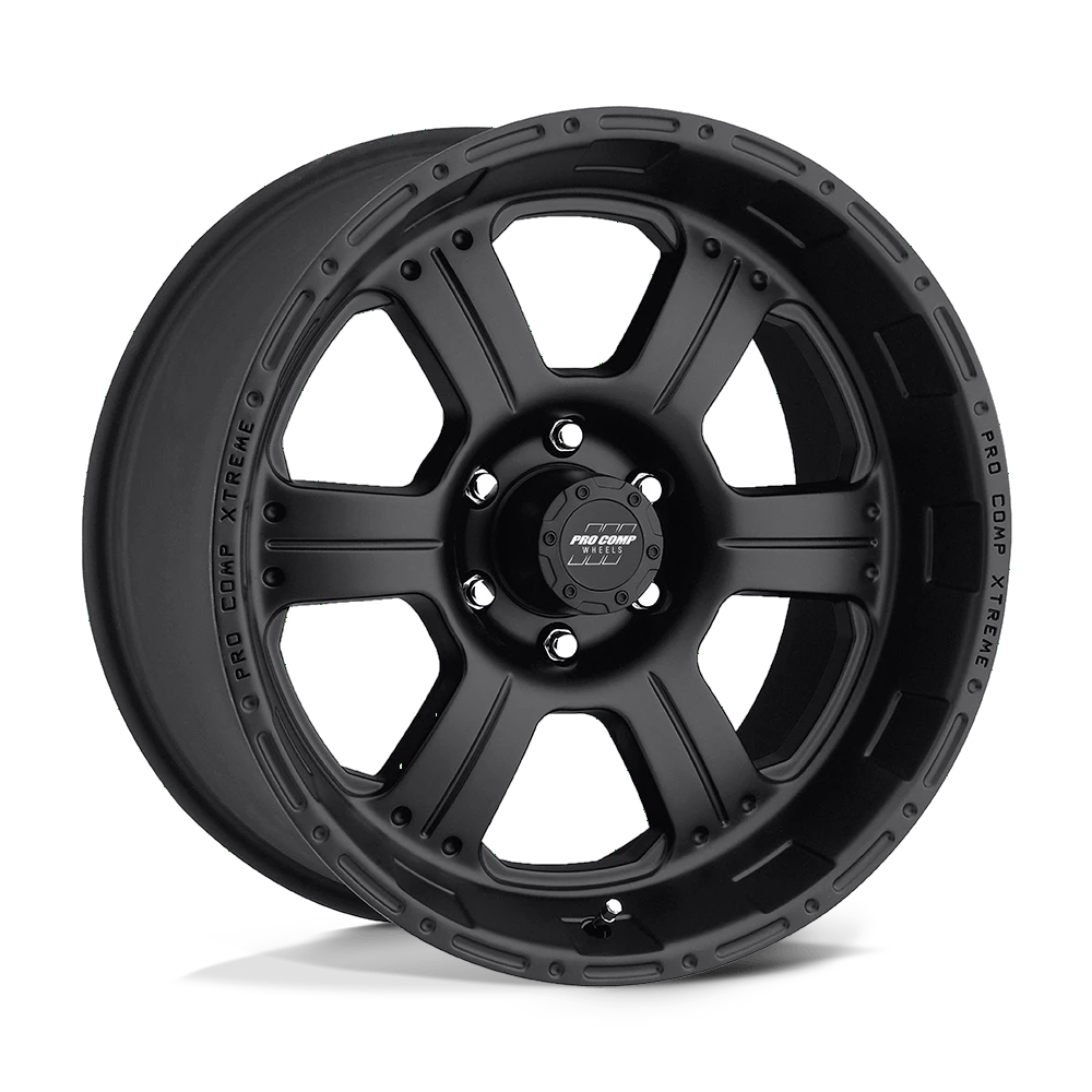 Pro Comp Alloys PA89 KORE 17x8 ET0 5x127 Flat Black