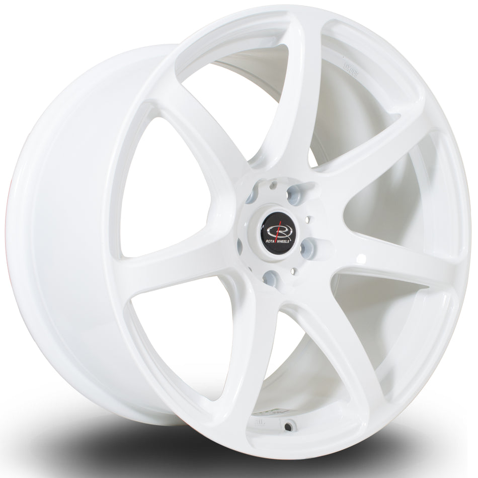 Rota ProR 18x9.5 ET30 5x114.3 White
