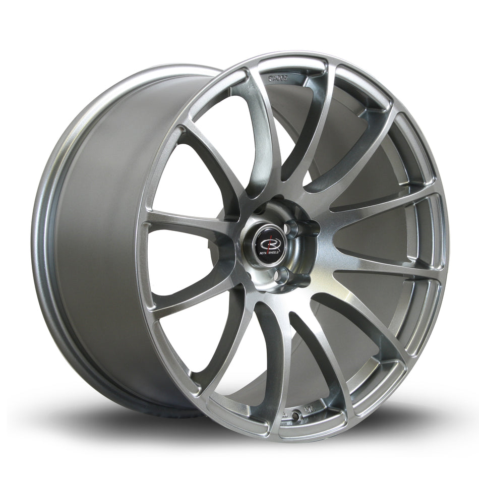 Rota PWR 19x9.5 ET20 5x114.3 Steelgrey