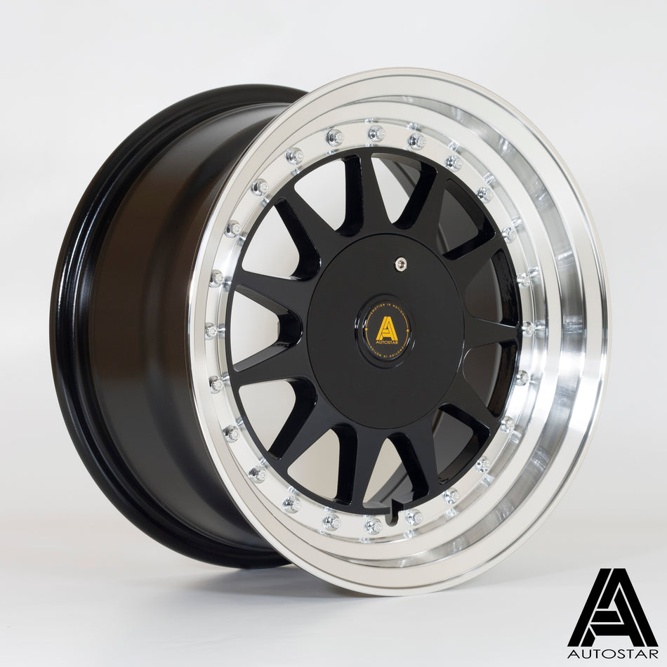 Autostar Raider 15x7.5 ET20 4100~4108 RLBlack