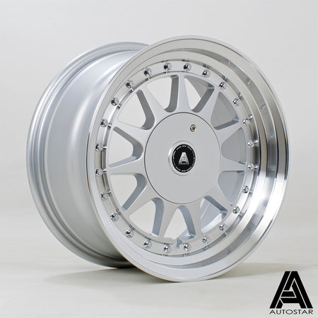Autostar Raider 15x7.5 ET20 4100~4108 RLSilver