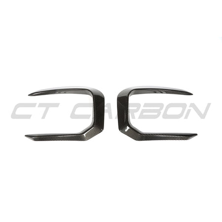RANGE ROVER L460 2022+ CARBON FIBRE FRONT BUMPER TRIM - CT DESIGN