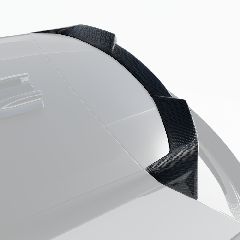 RANGE ROVER L460 2022+ CARBON FIBRE ROOF SPOILER - CT DESIGN-Spoiler-CT CARBON-CT Carbon - High-quality carbon fiber and gloss black aerodynamic parts for premium sports and luxury vehicles.