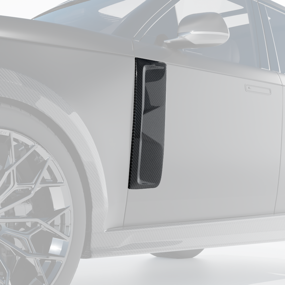 RANGE ROVER L460 2022+ CARBON FIBRE SIDE DOOR TRIM - CT DESIGN-Accessories-CT CARBON-CT Carbon - High-quality carbon fiber and gloss black aerodynamic parts for premium sports and luxury vehicles.