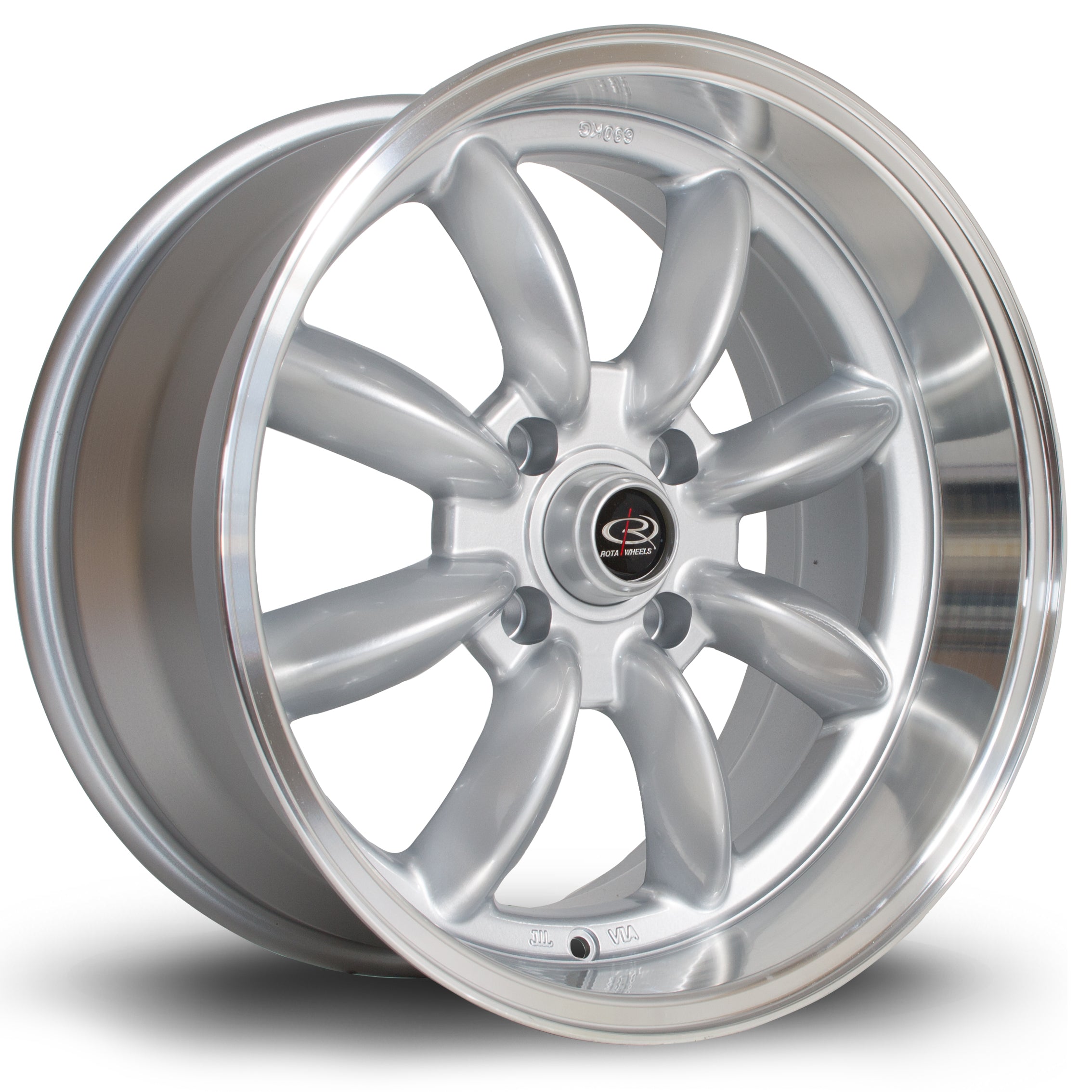 Rota RBR 17x8.5 ET4 4x114.3 RLSilver