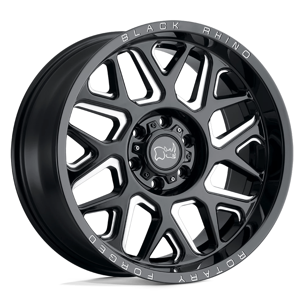 Black Rhino Hard Alloys REAPER 20x11.5 ET-44 5x127 Gloss Black Milled