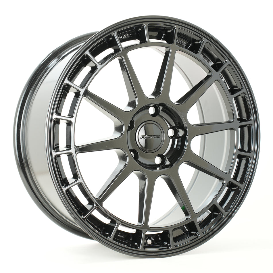 Rota Recce FF 18x8 ET45 5x114.3 Black