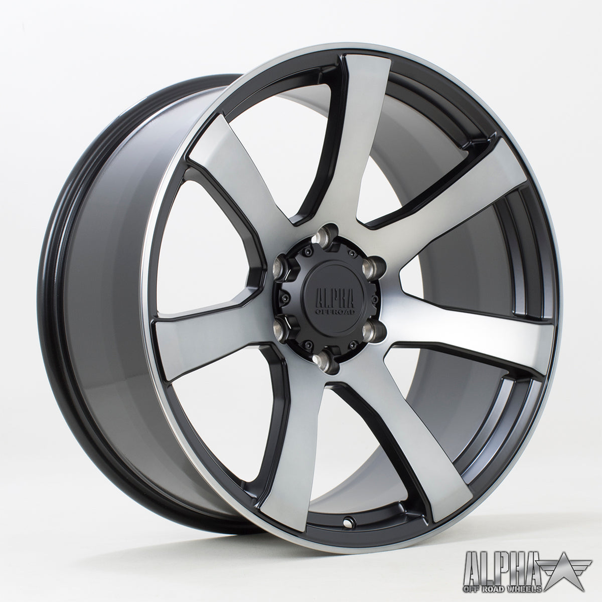 Alpha Offroad RIOT 20x9 ET10 6x139 SBlackMF