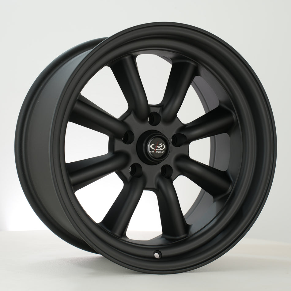 Rota RKR 17x8.5 ET-10 5x114.3 FBlack2