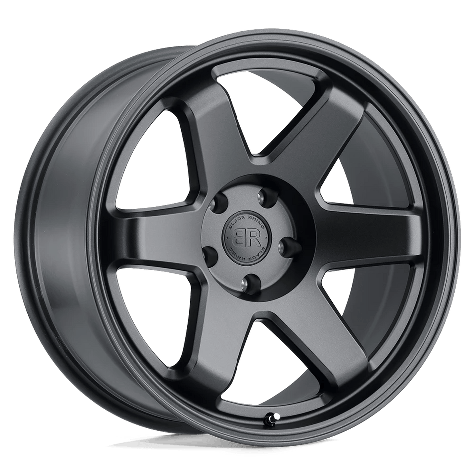 Black Rhino Hard Alloys ROKU 20x9.5 ET-18 5x127 Gun Black