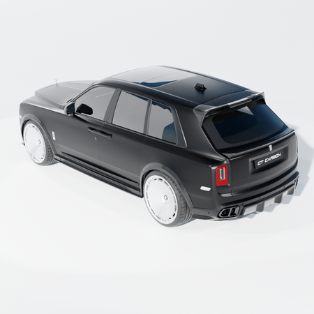 ROLLS ROYCE CULLINAN CARBON FIBRE DIFFUSER AND TIPS - CT DESIGN
