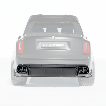 ROLLS ROYCE CULLINAN CARBON FIBRE DIFFUSER AND TIPS - CT DESIGN