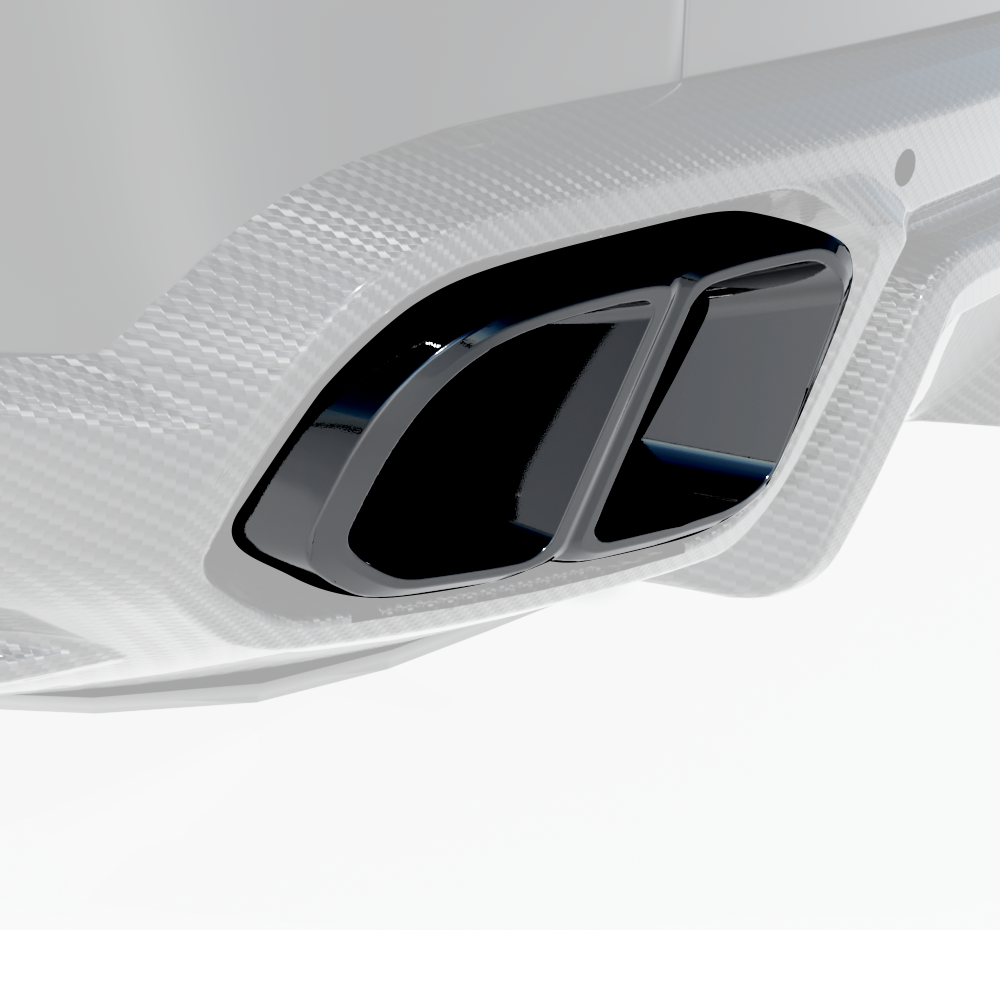 ROLLS ROYCE CULLINAN CARBON FIBRE DIFFUSER AND TIPS - CT DESIGN