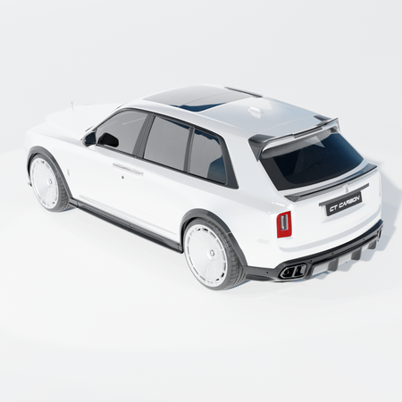 ROLLS ROYCE CULLINAN CARBON FIBRE DIFFUSER AND TIPS - CT DESIGN