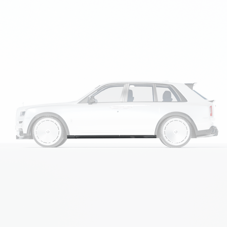 ROLLS ROYCE CULLINAN CARBON FIBRE SIDE SKIRTS - CT DESIGN