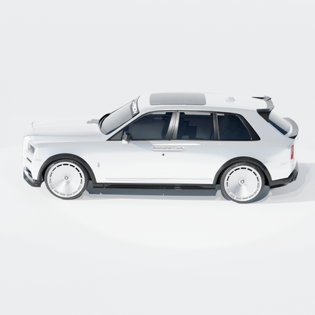 ROLLS ROYCE CULLINAN CARBON FIBRE SIDE SKIRTS - CT DESIGN
