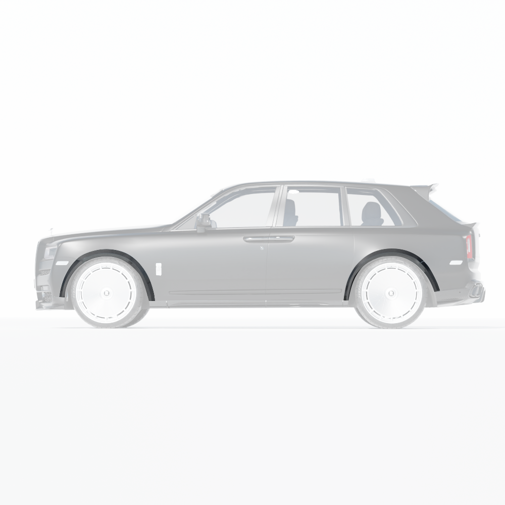 ROLLS ROYCE CULLINAN CARBON FIBRE WHEEL ARCH EXTENSIONS - CT DESIGN