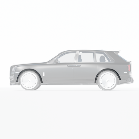 ROLLS ROYCE CULLINAN CARBON FIBRE WHEEL ARCH EXTENSIONS - CT DESIGN
