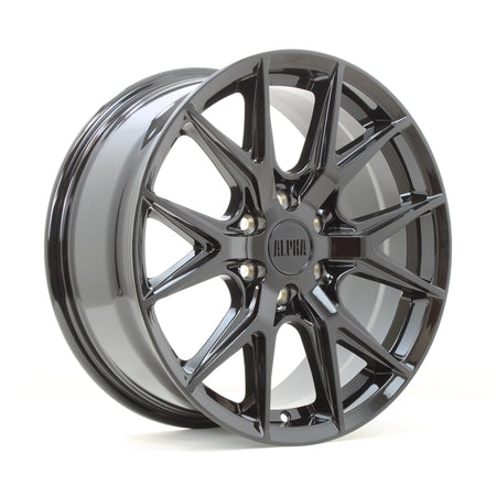 Alpha Offroad Scout 18x8 ET45 6x120 Black