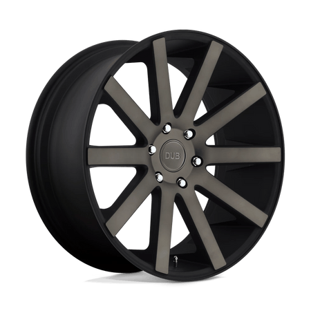 DUB 1PC S121 SHOT CALLA 26x10 ET20 6x139.7 Matte Black Double Dark Tint