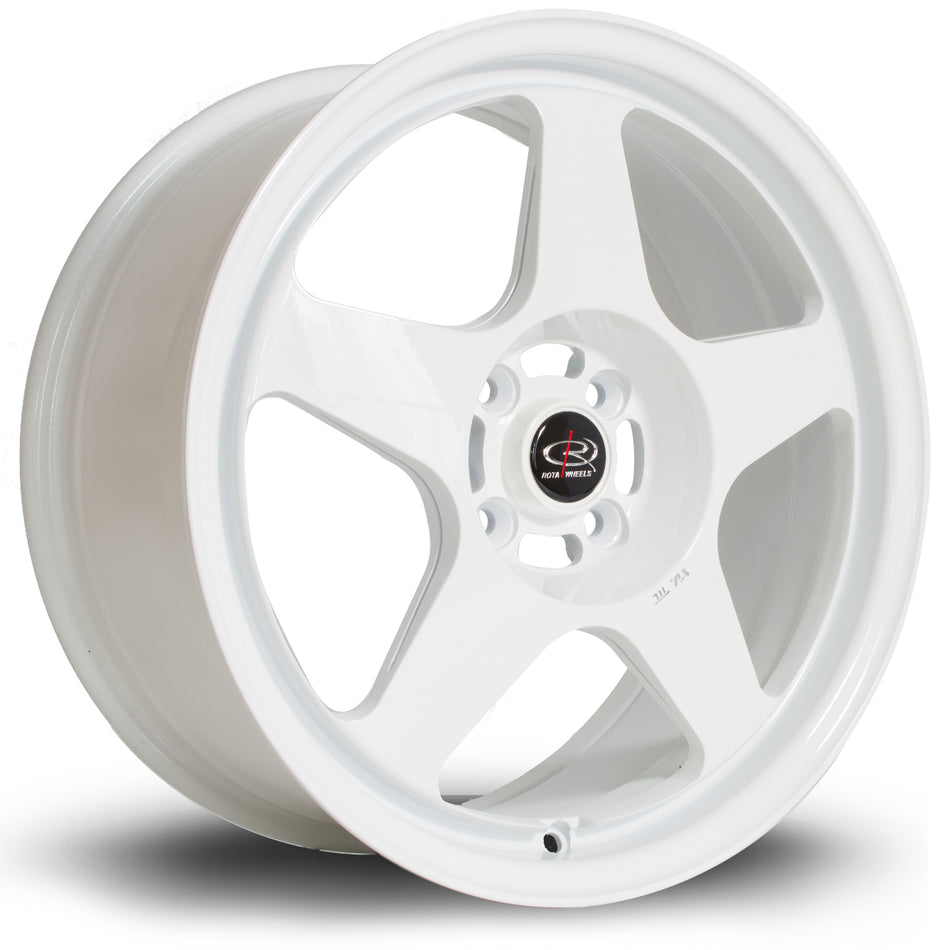 Rota Slip 17x7.5 ET45 5x114.3 White