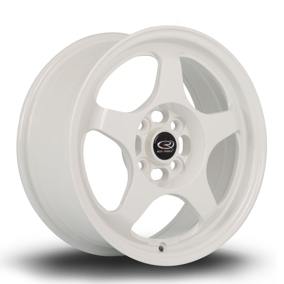 Rota Slipstream FF10 15x6.5 ET35 4x100 White