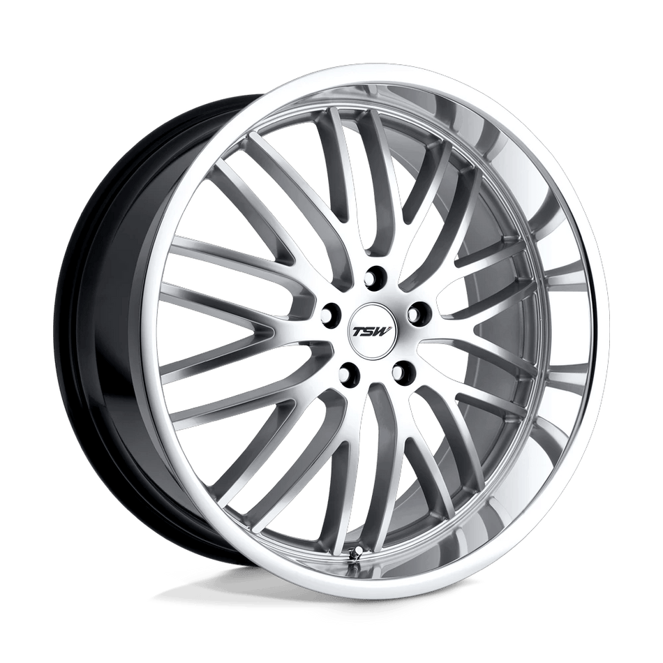 TSW SNETTERTON 18x8 ET40 5x107.9 Hyper Silver w/ Mirror Cut Lip
