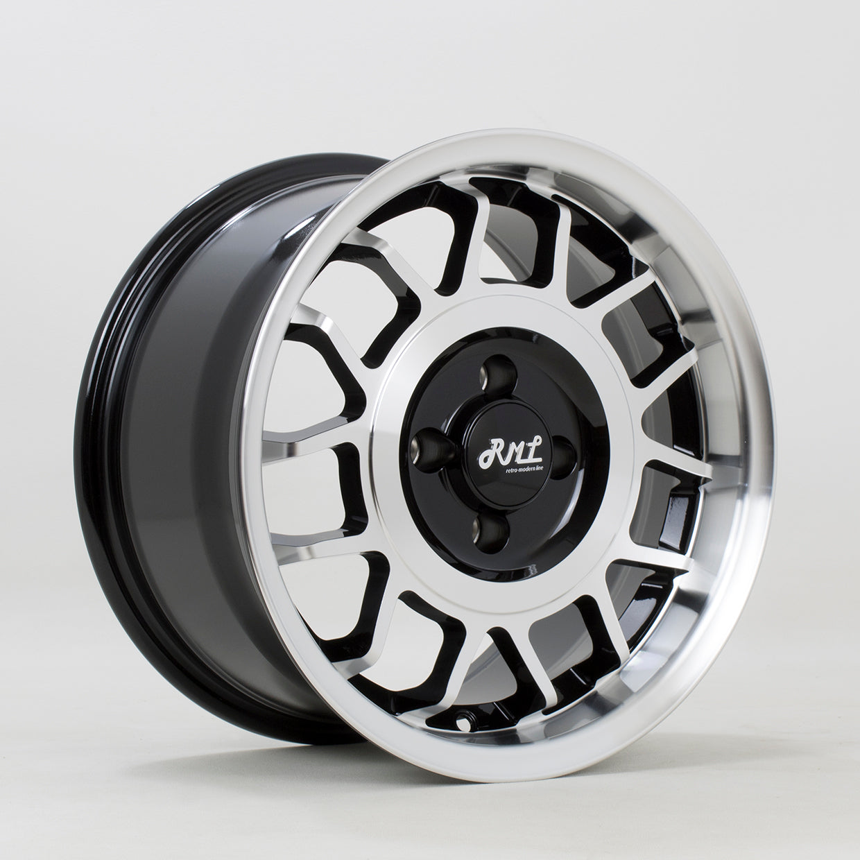 RML Wheels Snowflake 15x7 ET28 4x100 RFBlack