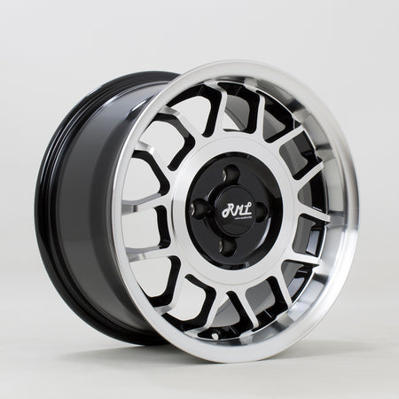 RML Wheels Snowflake 15x7 ET28 4x100 RFBlack