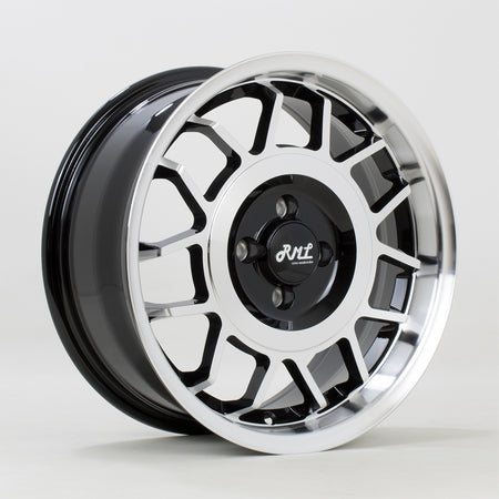 RML Wheels Snowflake 16x7 ET28 4x100 RFBlack