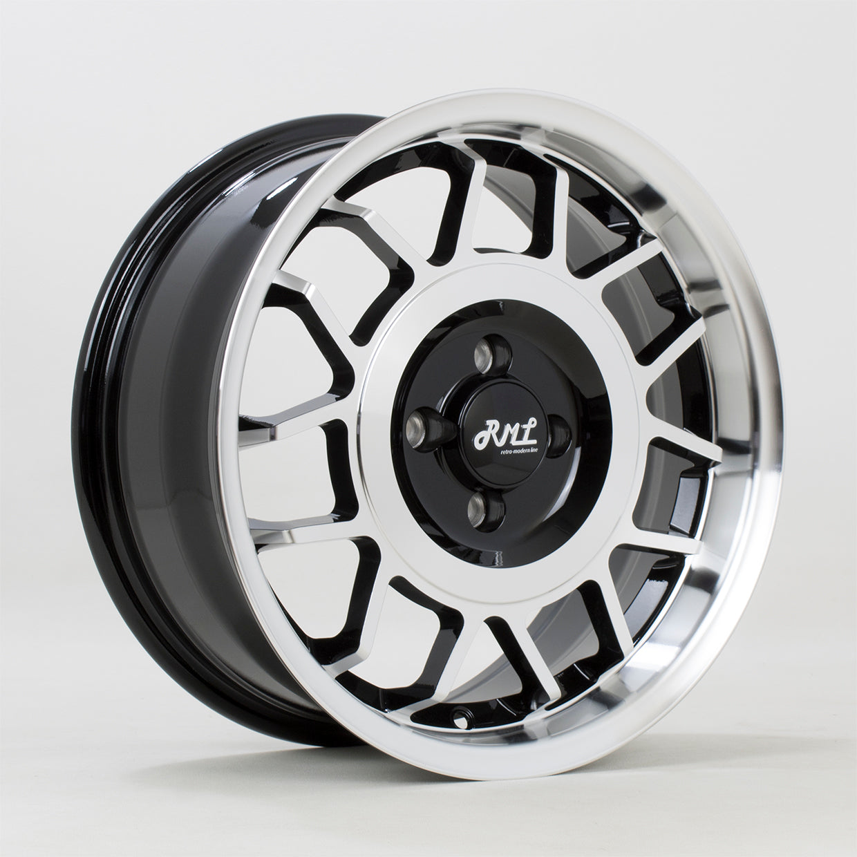 RML Wheels Snowflake 16x8 ET30 5x100 RFBlack