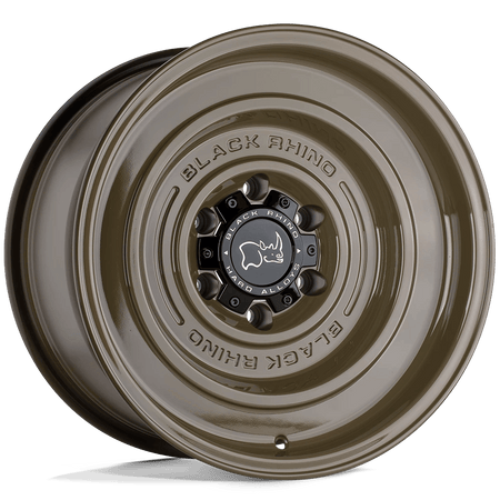 Black Rhino Hard Alloys SOLID 17x9.5 ET-12 6x139.7 Gloss Alligator Green