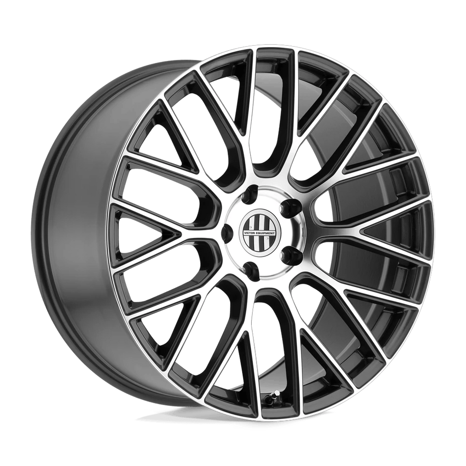 Victor Equipment STABIL 19x11 ET55 5x130 Gunmetal w/ Mirror Cut Face