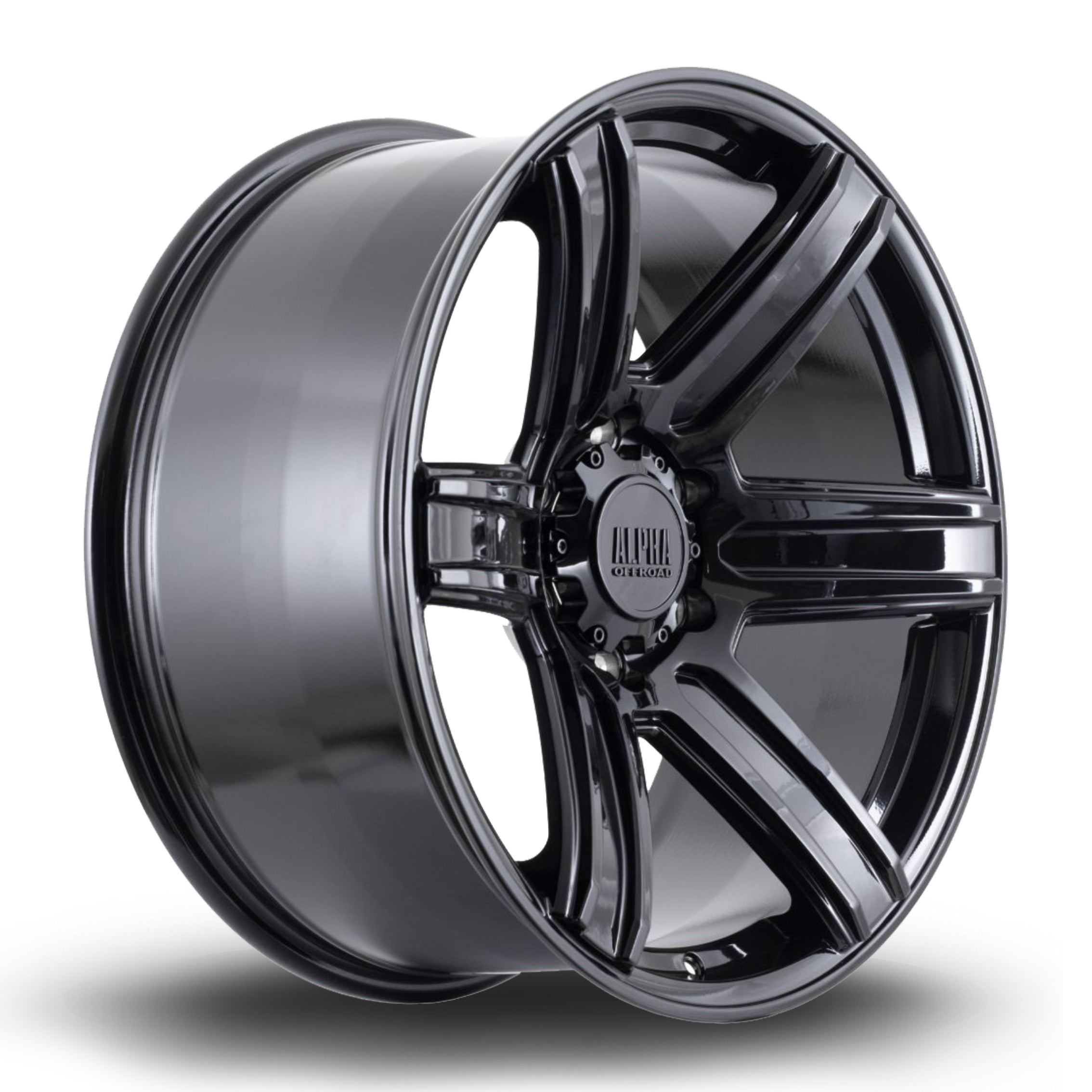 Alpha Offroad Surge 20x9 ET10 6x139 Black