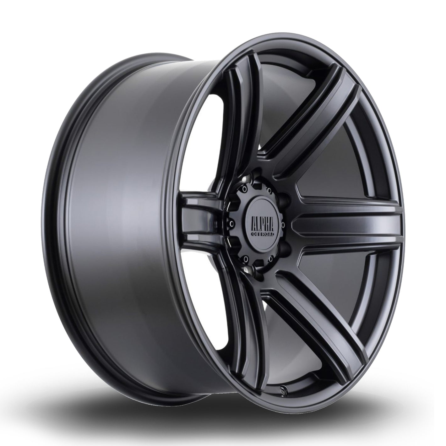 Alpha Offroad Surge 20x9 ET10 6x114.3 SBlack