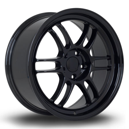 356 Wheels TFS3 18x8.5 ET44 5x114.3 Black